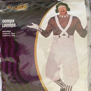 Oompa Loompa Costume. Mens Adult Med. Brand New. 1 for $25 or 2 for $50.